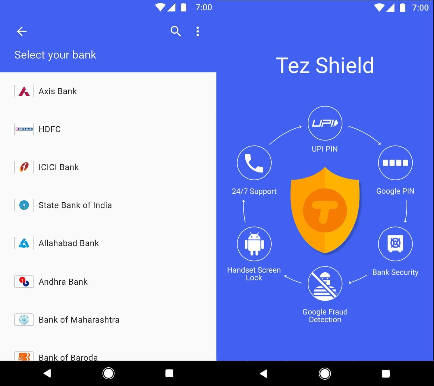 Google Tez Payments App Based on UPI Launched For India