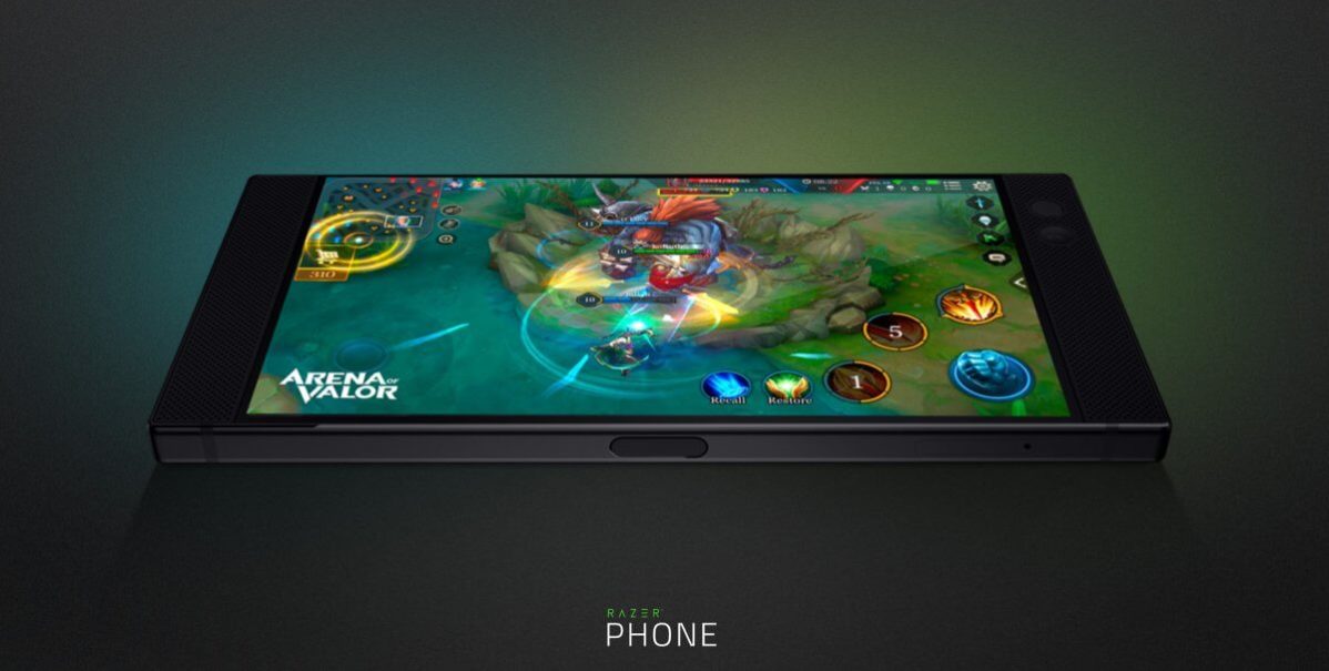 Razer Phone with 120Hz display, 8GB RAM SD 835 Smartphone launched For Gamers