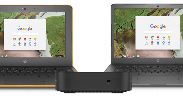 HP Chromebox G2 has a Kaby Lake Core i7 and 16GB RAM