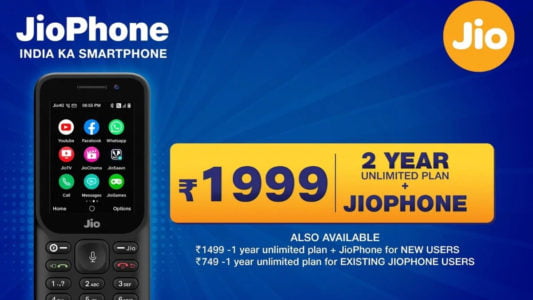 Reliance Jio Launches JioPhone 2021 Offers