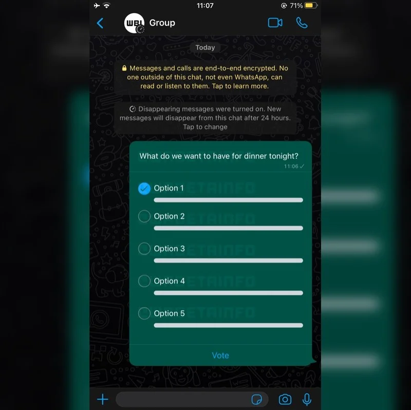 Here’s How the WhatsApp Polls Feature Will Work in Group Chats